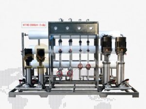 Hệ thống máy lọc nước 1500 L/h cho bệnh viện