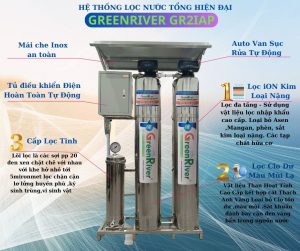 Máy lọc nước Tổng GREENRIVER GRI2AP